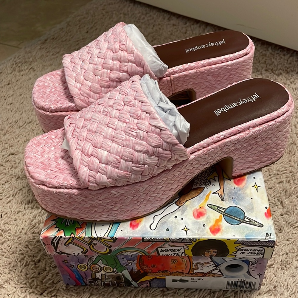 Pink Jeffrey Campbell Shoes